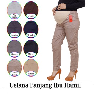 Celana Hamil Panjang 4-9 Bulan Celana Kerja Wanita Ibu 