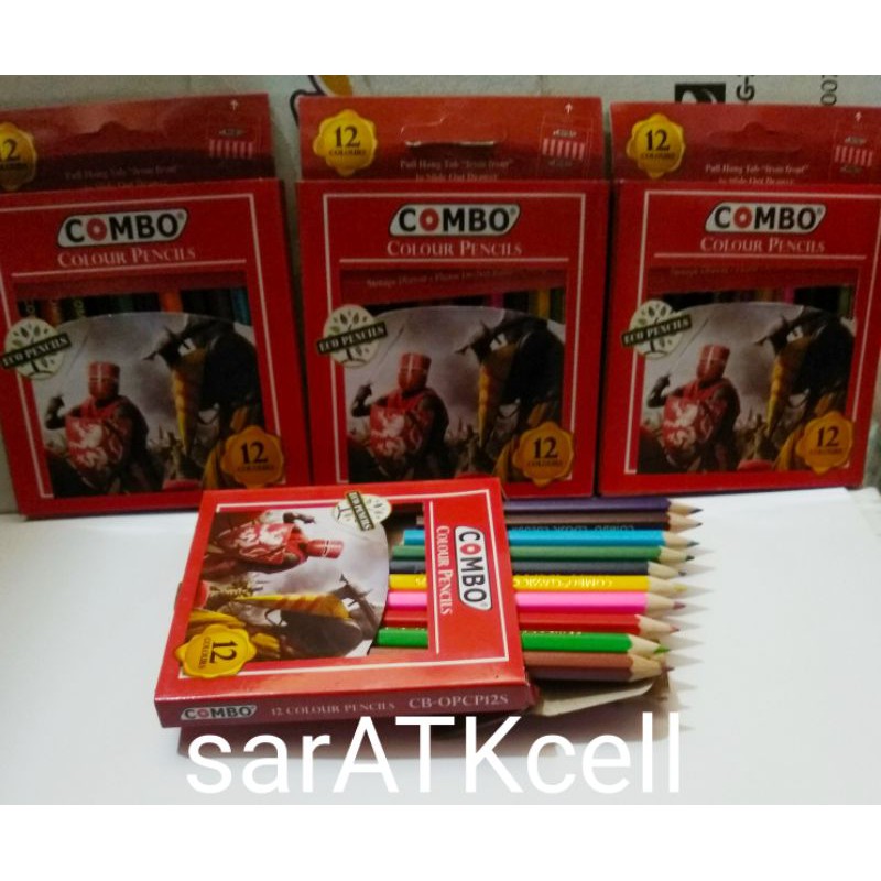 

Pensil Warna / Colour Pencil Short 12 Colour