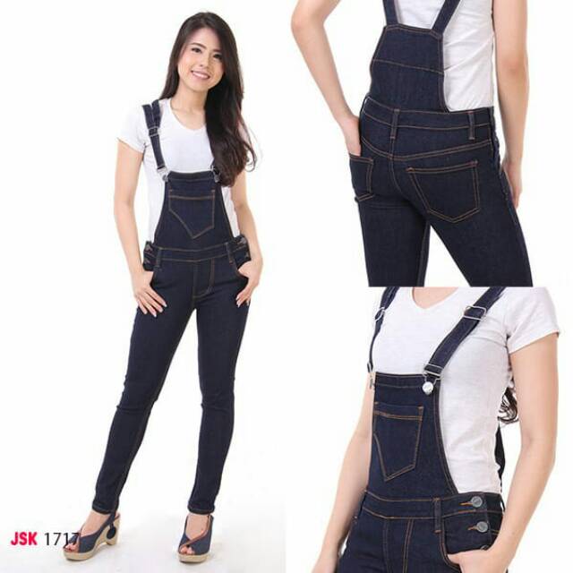 Overall Wanita Jumpsuit Panjang Celana Kodok Shopee Indonesia