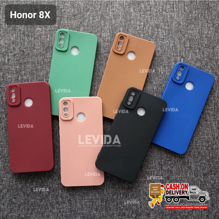 HUAWEI HONOR 8X CASE SOFTCASE SILIKON WARNA KARET PRO CAMERA SOFT CASING PROTECT CAMERA COVER PELINDUNG KAMERA COLOUR SOFT