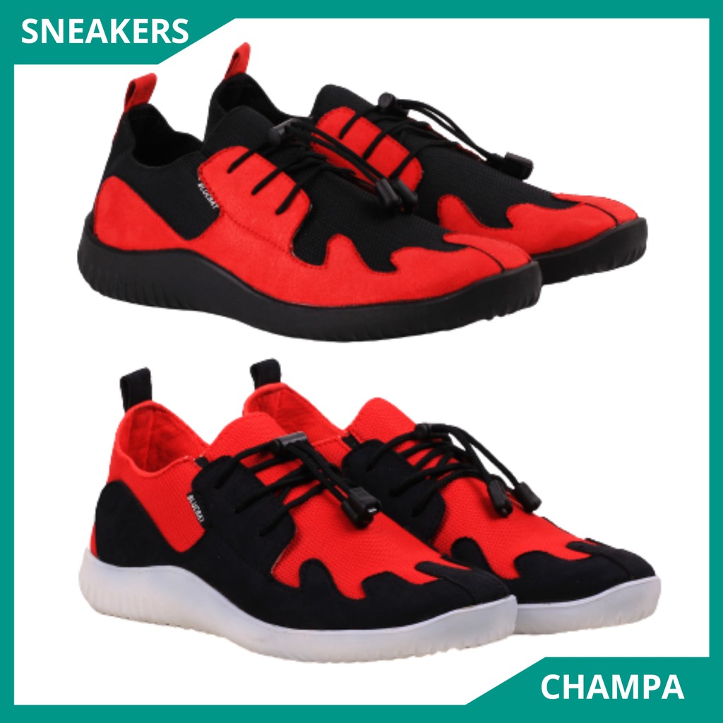 Sepatu Sneakers Tanpa Tali Cowok Champa Keren