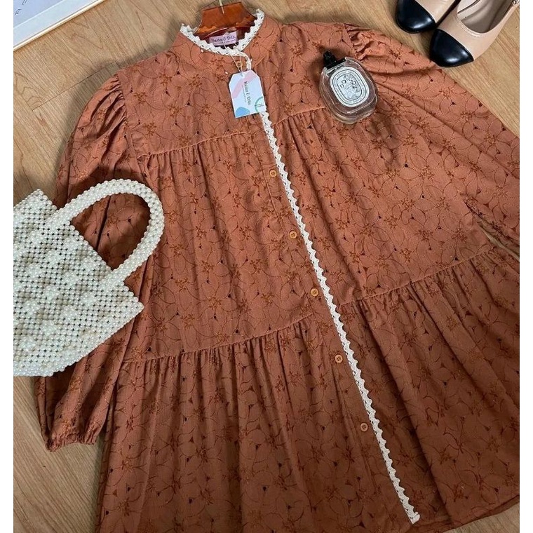 arumi brown tunik by haideeorlin