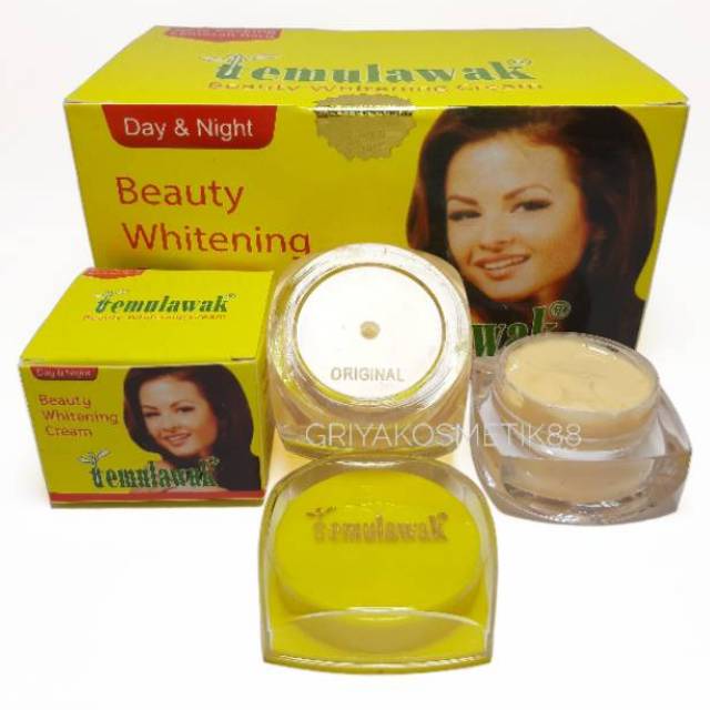  CREAM  TEMULAWAK  BEAUTY ORIGINAL POT  KACA  LUSINAN Shopee 