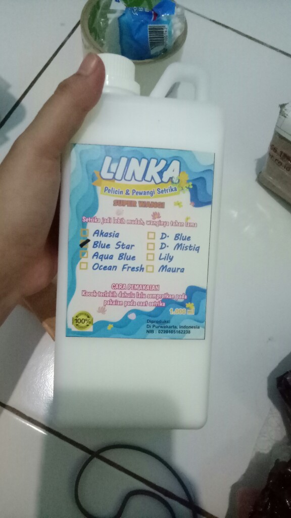 Linka Pelicin Dan Pewangi Setrika