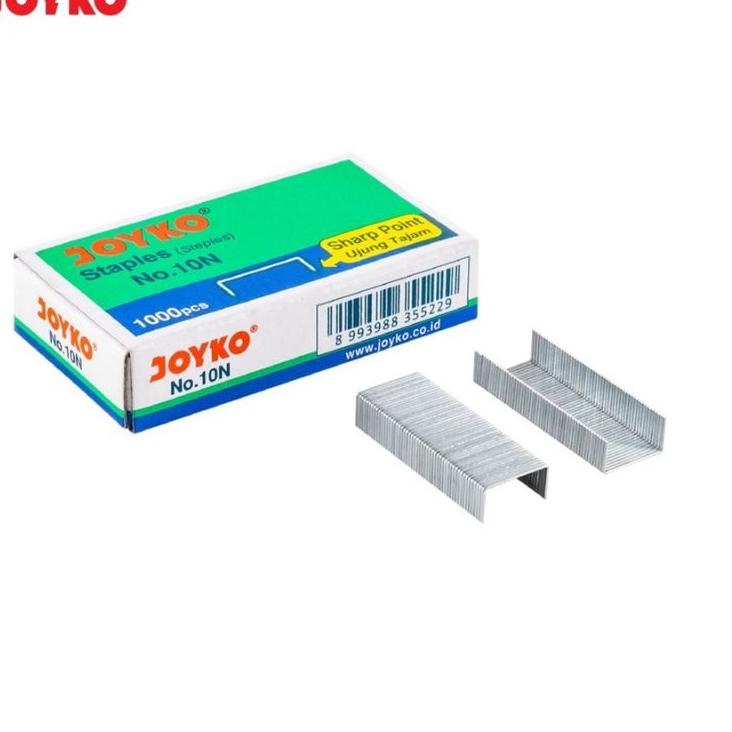 

Grosir Terjamin Isi staples Joyko No.10N ( 20 kotak )