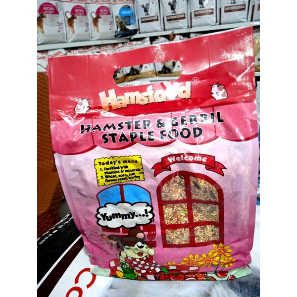 hamsfood makanan hamster 1000gr