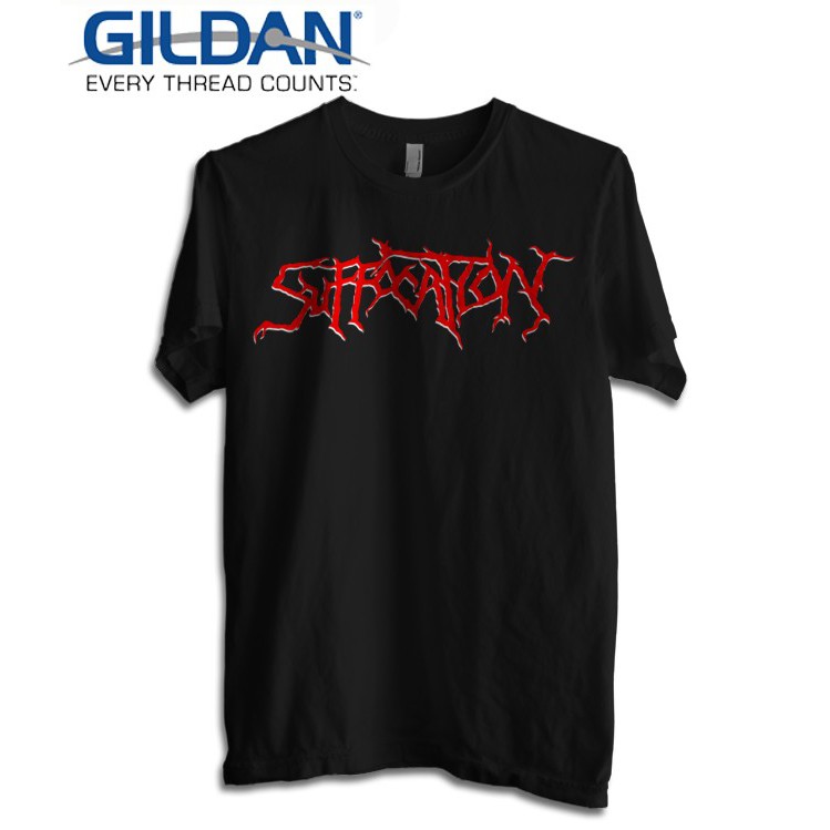 Kaos SUFFOCATION "Logo" GILDAN Tshirt