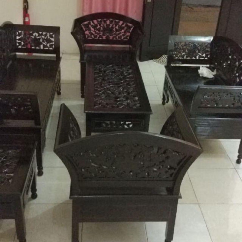 Kursi Tamu Madura Kartini / Kursi Jati Madura /Kursi Tamu Madura