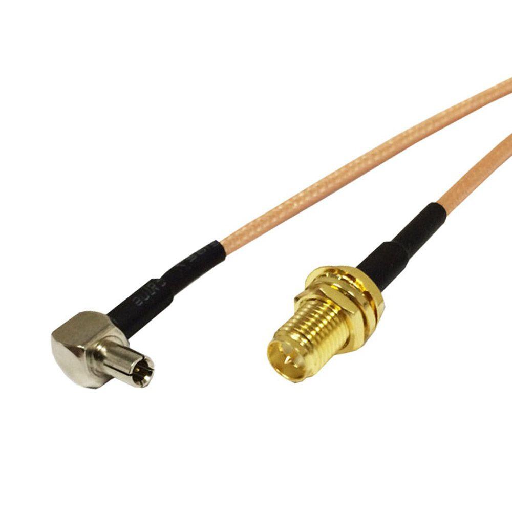 [Elegan] Ts9 Male To SMA Female 1Pc Kabel Coaxial Antena Coax Kuncir Extension Cord