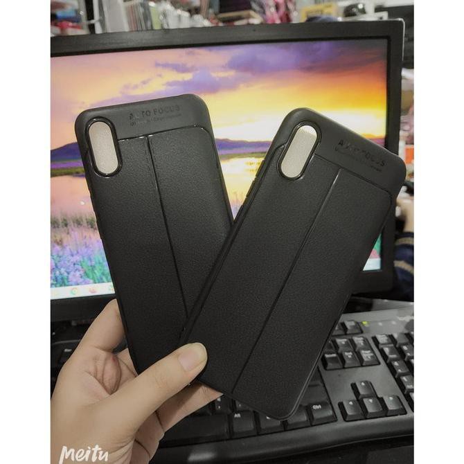AUTO FOCUS REDMI 9A 6.53 INCHI LEATHER SOFT CASE AUTOFOKUS REDMI 9A