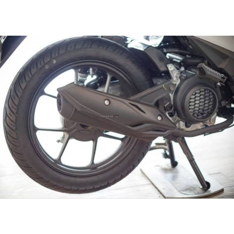 COVER TAMENG TUTUP KNALPOT BEAT DELUXE / STREET 2020 - 2022