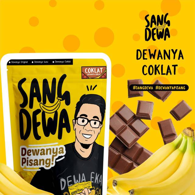 

TERMURAH - Sang Dewa (Kripik Pisang) Coklat