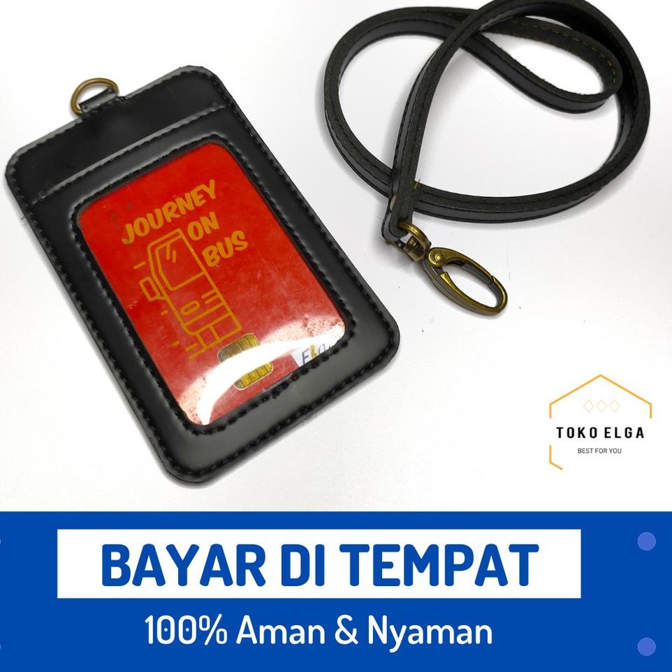 

[HiJ㊖] Id Card Kulit Name Tag Kulit Card Holder Termurah |Paling diminati