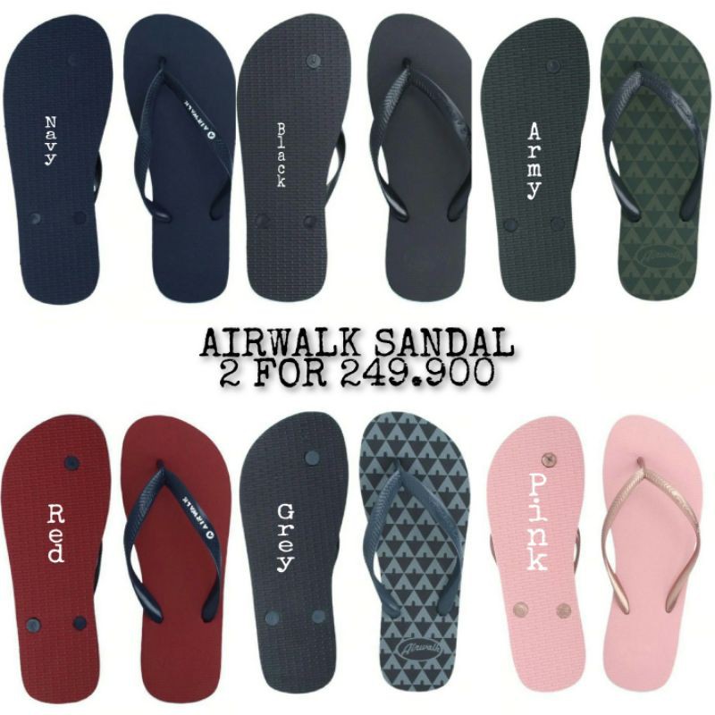 AIR WALK SANDAL 2 FOR 249.900 ORIGINAL BY SPORT STATION