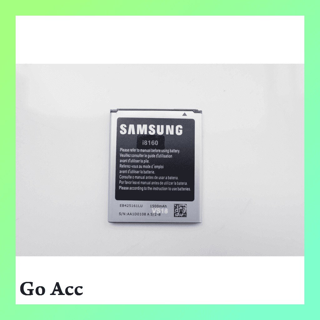 Baterai Battery Samsung Ace 2/i8160/S3 Mini/i8190/J1mini/J105