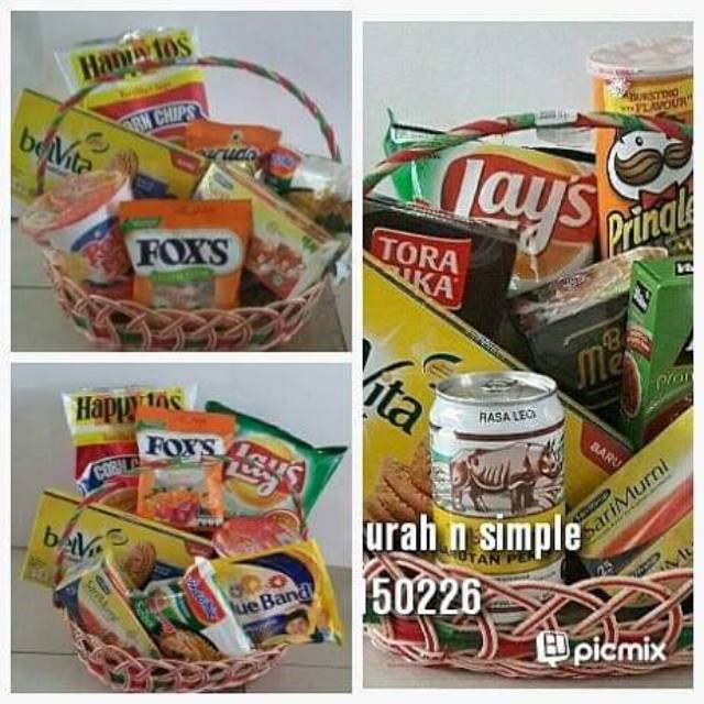

Aneka HAMPERS IDUL FITRI /LEBARAN GIFT/parcel murah, banyak isinya, banyak manfaatnya
