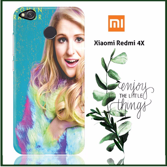 meghan trainor cover X0678 Xiaomi Redmi 4X Full Print 3D Case