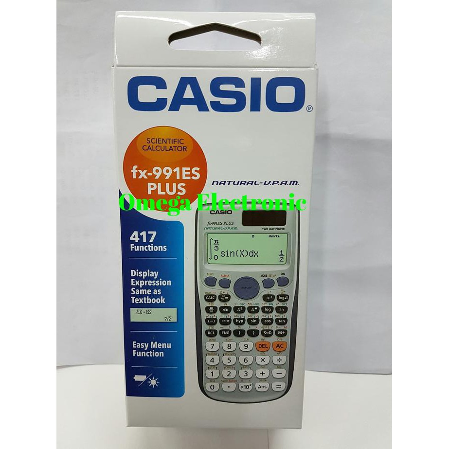 

Terbaru Casio Fx 991 Es Plus - Scientific Kalkulator