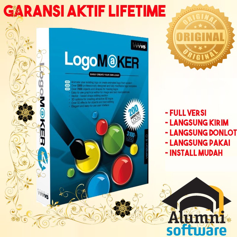 [FULL VERSION] Studio V5 Logo Maker 5 Software - GARANSI AKTIVASI