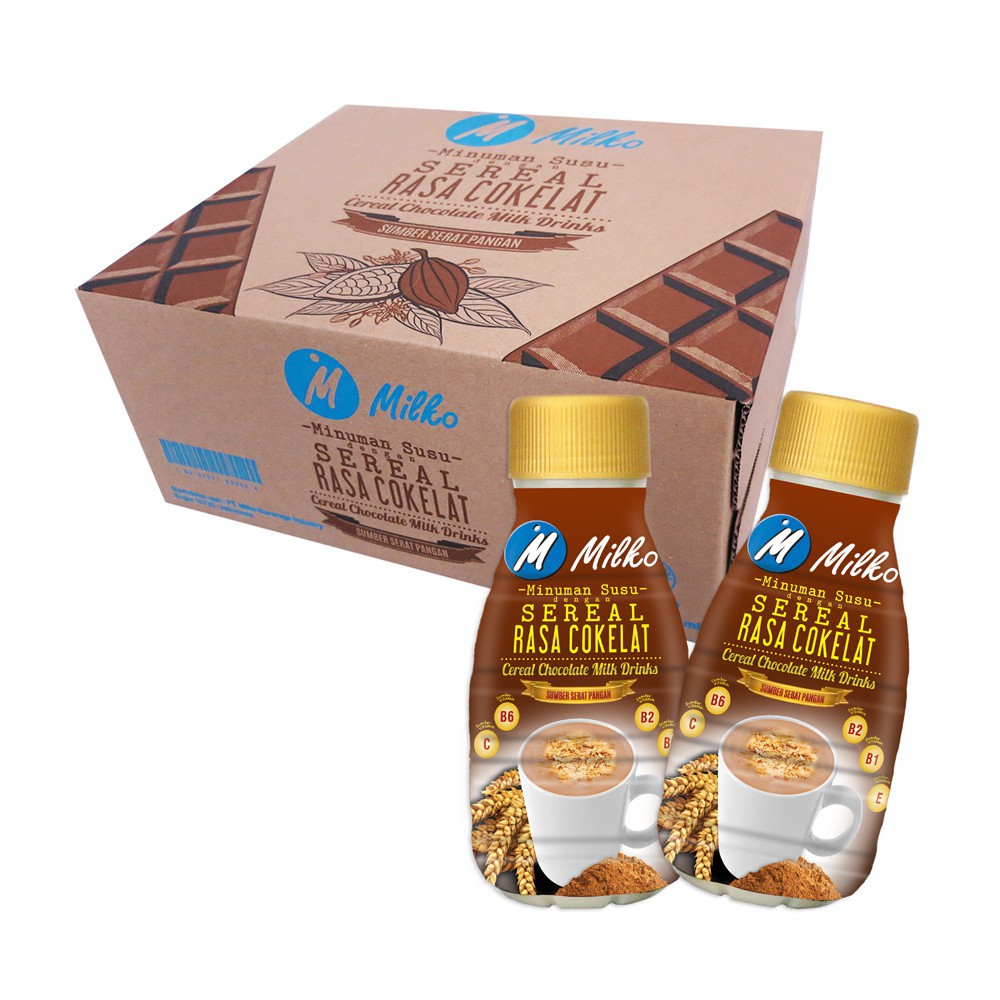 

Milko Susu Sereal Coklat 200 ml isi 20