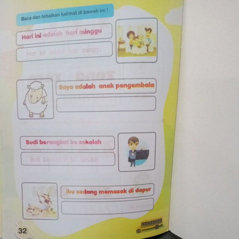 buku mengenal dan menulis abjad (19×27cm)