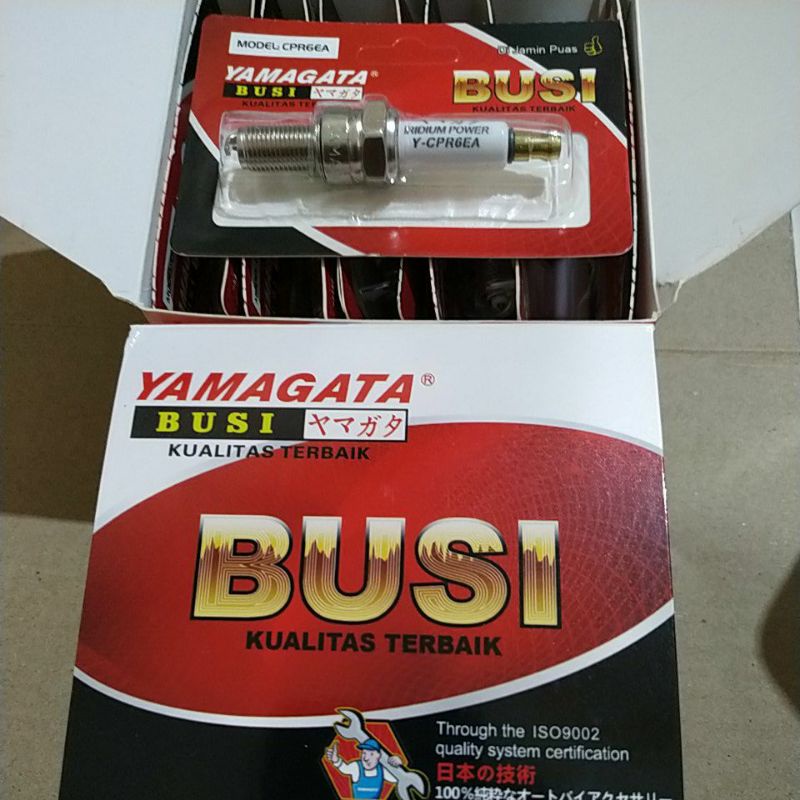 busi iridium CPR6EA Karisma, beat, Vario, Jupiter MX, Nmax, Aerox, thunder Yamagata