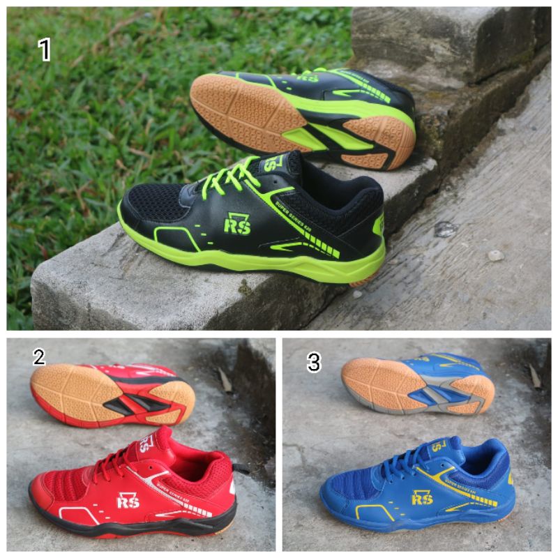 sepatu badminton RS super series premium high quality/sepatu badminton pria