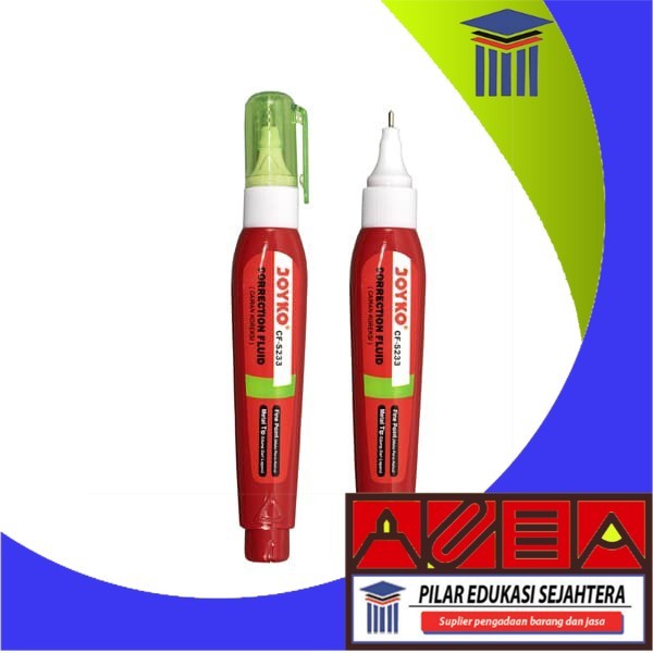 

CORRECTION FLUID / STIPO CAIR JOYKO CF-S233 (1 PCS) MURAH