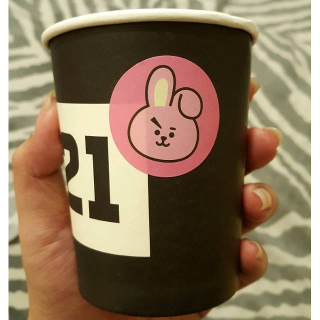 Official Paper cup BT21 from Line friend