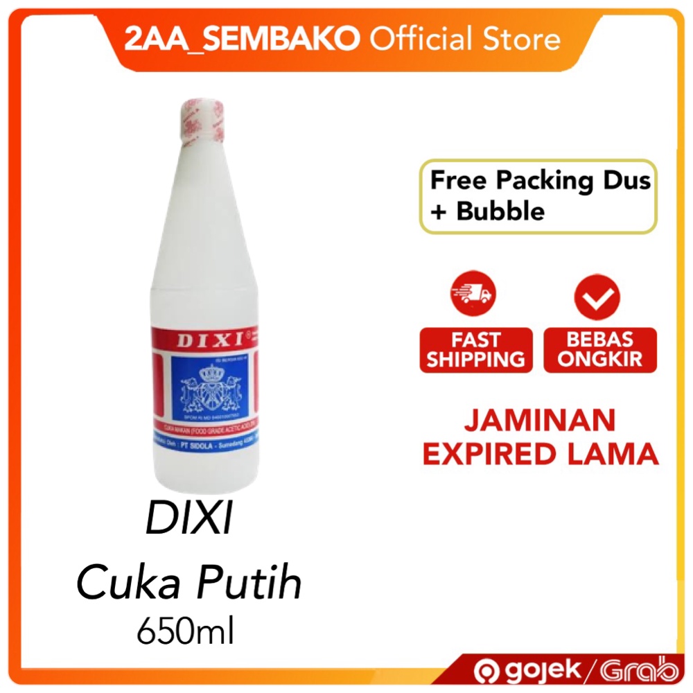 

CUKA DIXI 650 ml AIR CUKA CUKA cuka dixi 650 ml Cuka Makan Dixi 650Ml Cuka Putih Dixi 650Ml