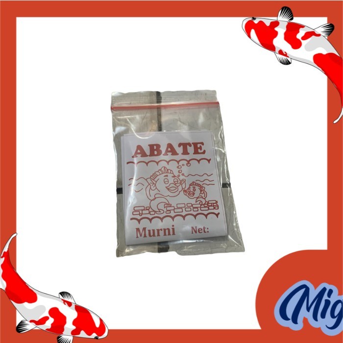 aquarium obat ikan hias koi koki ABATE 10 GR saset