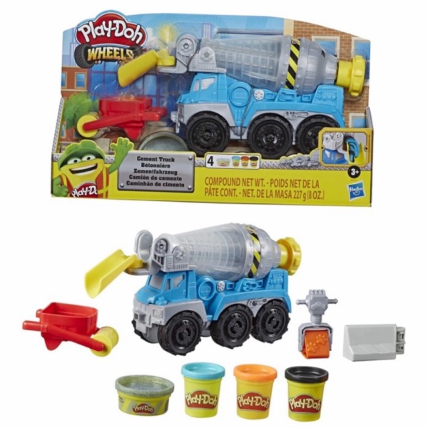 

Play Doh Playdoh Wheels Cement Truck Mainan lilin truk semen original Diskon