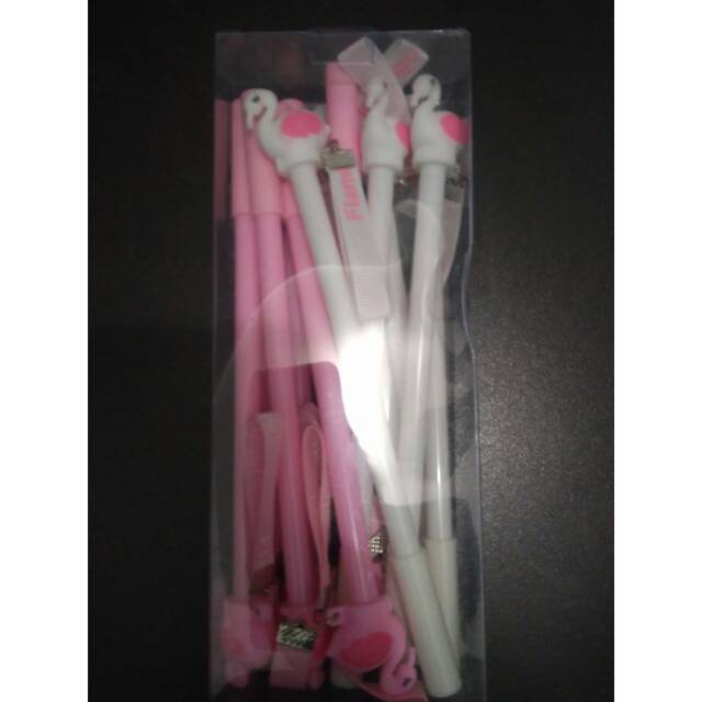 

Pulpen Gel Flamingo (angsa)