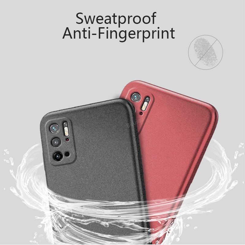 Soft Case Xiaomi Mi 11T + Pro, Redmi Note 11, Redmi Note 11 Pro, Redmi Note 11 Pro 5G Slim Matte Sandstone