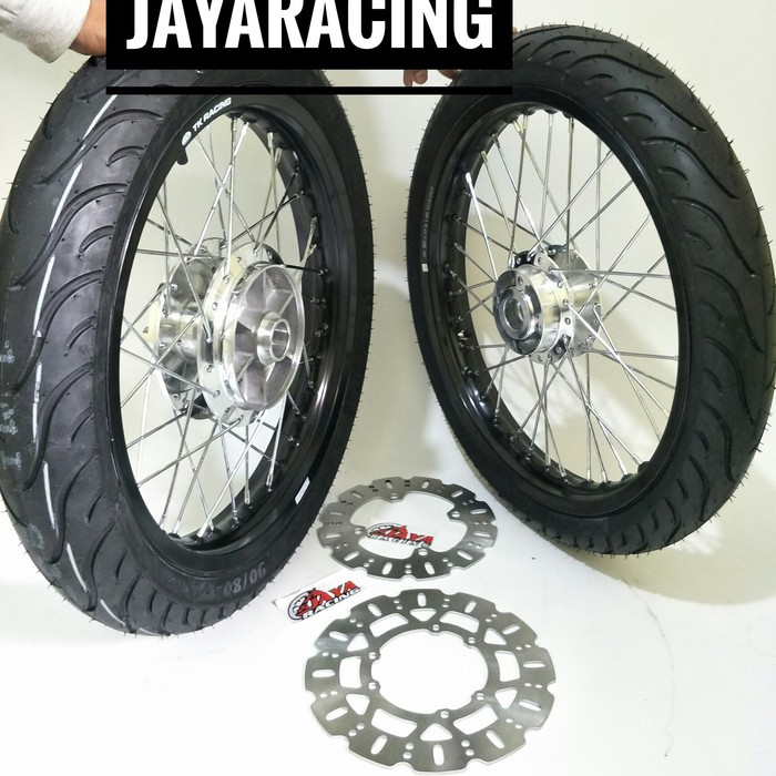 Velg TK japan 17 215 185 Scorpio Byson ban michelin tubles