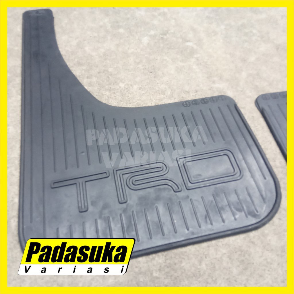 Mud Guard Sedan Universal Karpet Lumpur TRD Karpet Lumpur Sedan Universal 4 PCS Penahan Lumpur Sedan