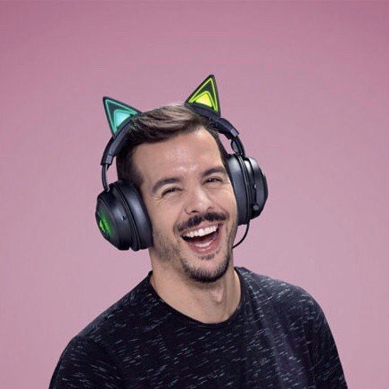 Razer Kraken Kitty edition Black Gaming Headset