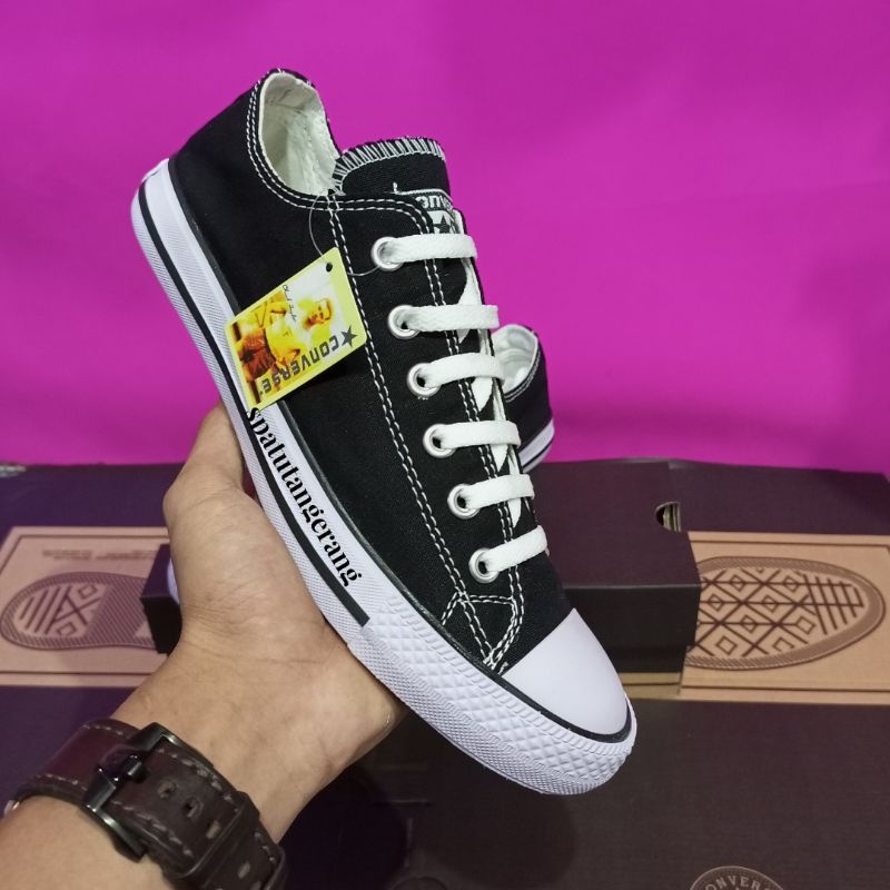SEPATU CONVERSE ALL STAR CLASSIC /SEPATU CONVERSE HITAM / SEPATU SEKOLAH