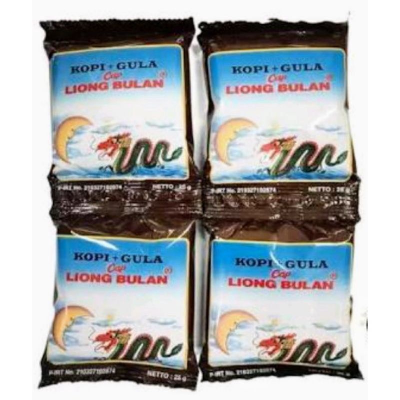 

kopi liong bulan + gula