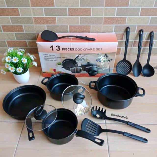 Cookware set 13 pcs