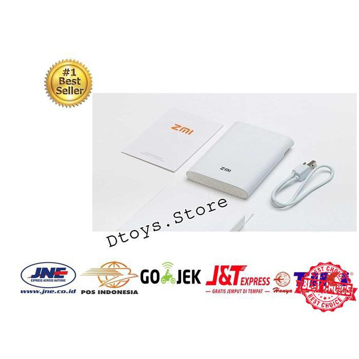 PROMO HARGA TERMURAH Modem WIFI MIFI XIAOMI ZMI MF855 4G LTE +PB 7800mAh Bolt Smartfren