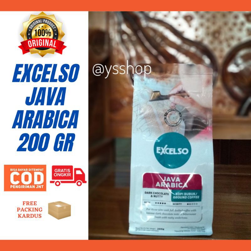 

Kopi Excelso Java Arabica Bubuk 200 gram