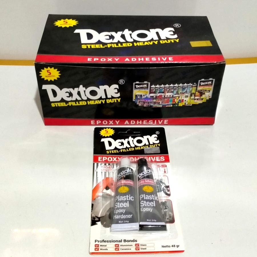 LEM 5 MENIT DEXTONE 48GR / DEXTON EPOXY ADHESIVE