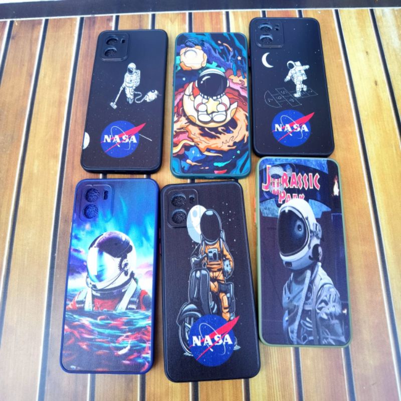 Casing Case Mychoice Motif Terbaru Nasa Astronot Oppo F9 F15 F17 A12 A15 A16 A52 A53 A54 A72 A73 A91