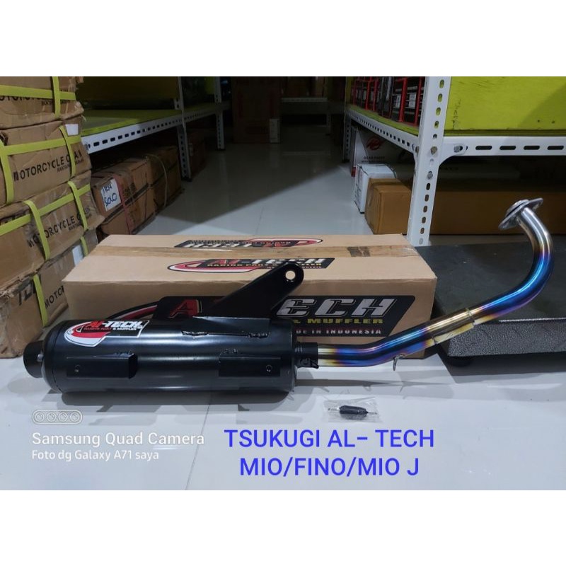 KNALPOT RACING AL- TECH MODEL STANDAR MATIC MIO J/MIO/MIO M3