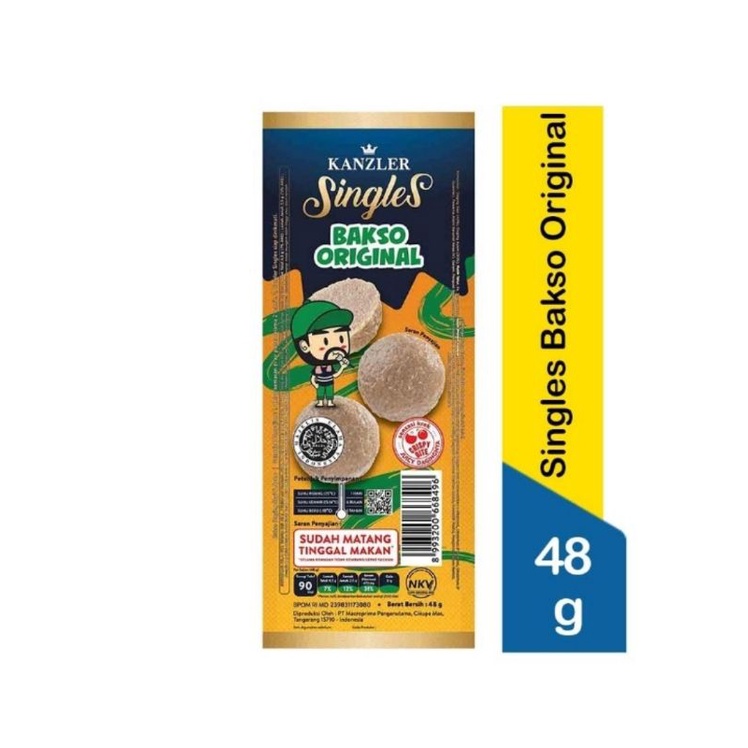 

Kanzler bakso keju/original 48g
