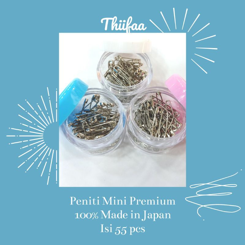 Peniti jilbab kecil/peniti mini anti karat/peniti jilbab