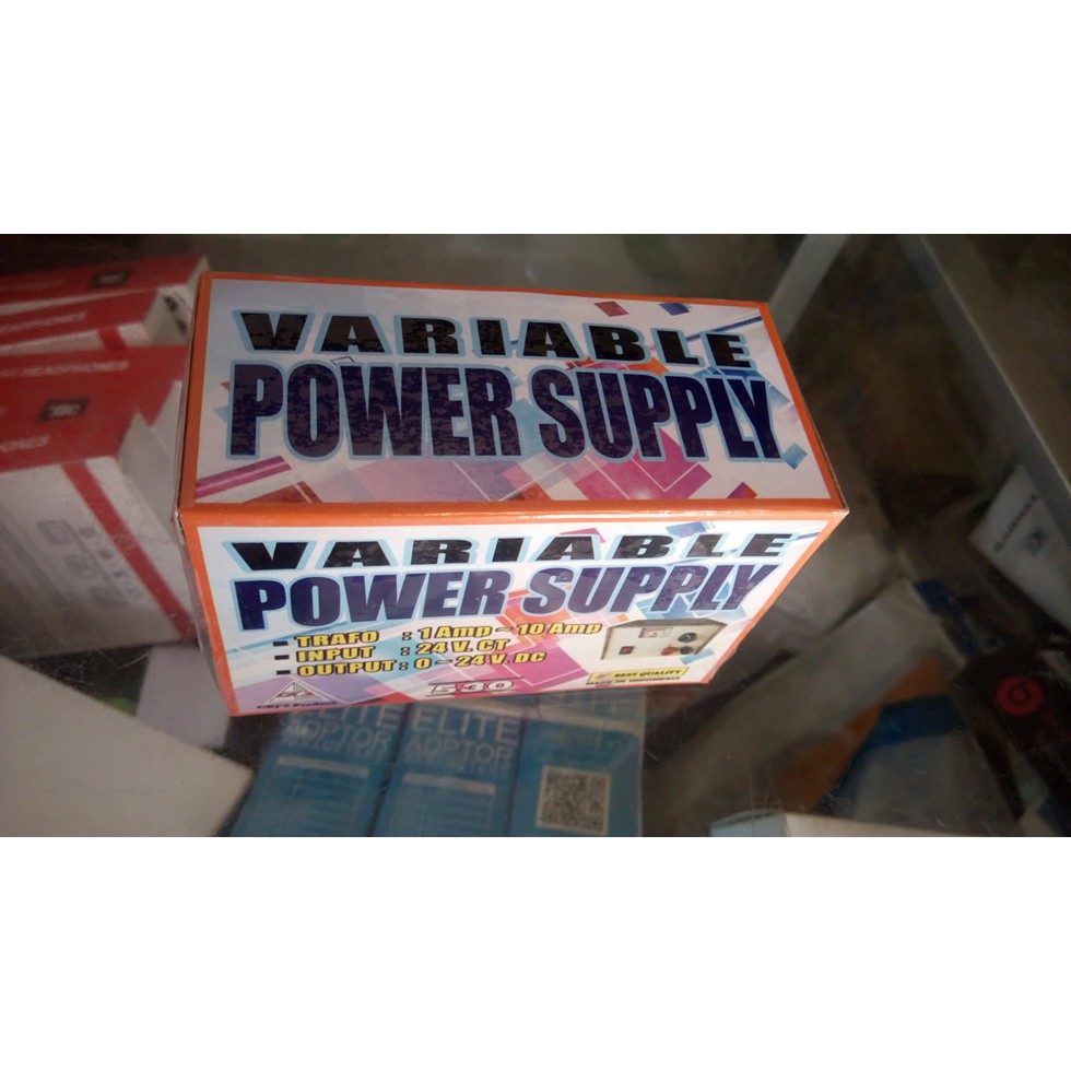 VARIABLE POWER SUPPLY ADAPTOR 24CT TO 0-24DC