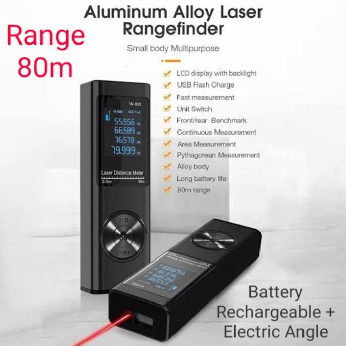 100m Laser Distance Digital Meteran Pengukur Jarak Jauh Meter NO bosch