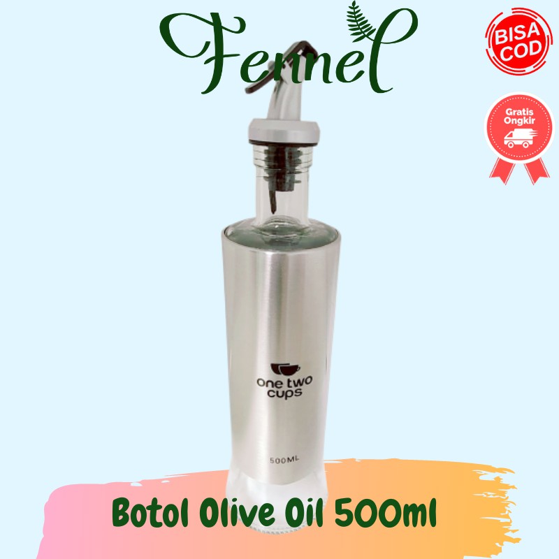 Botol Minyak Olive Oil Stainles Steel 500ml